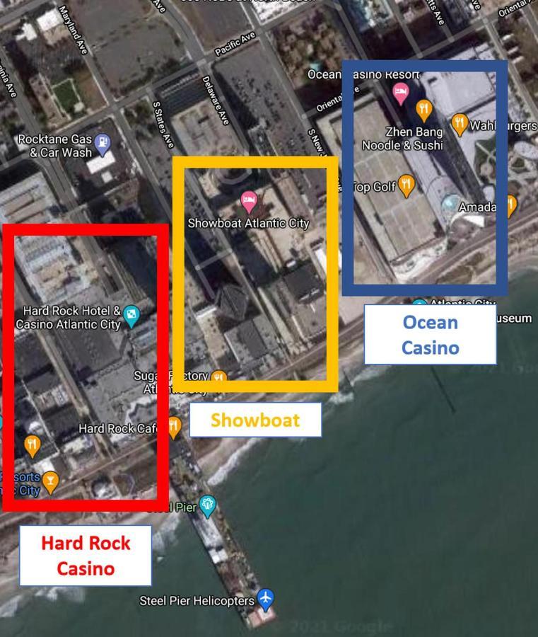 Cozysuites At Showboat Spacious 2Br 3Ba Ocean Front Condo Atlantic City Luaran gambar